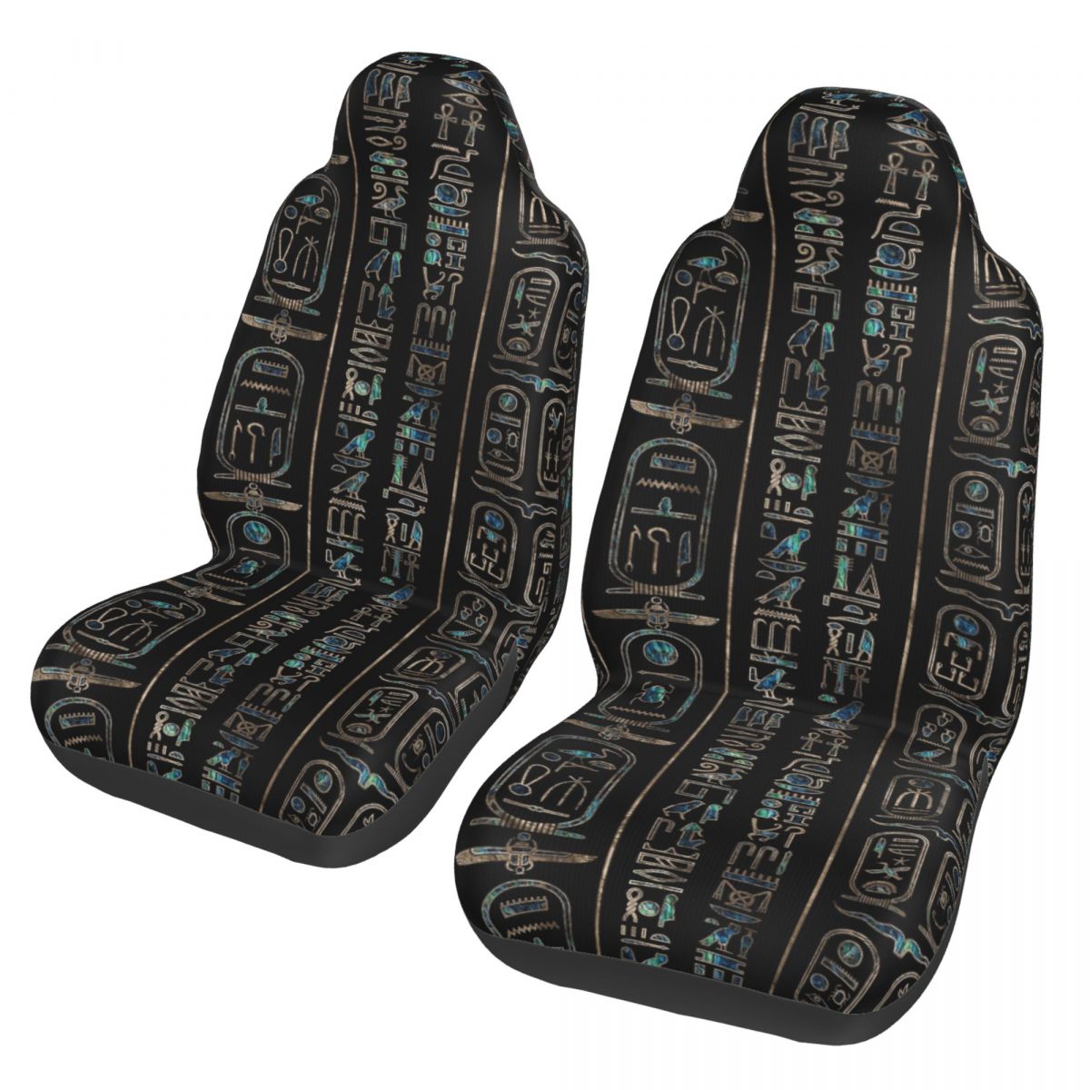 Women Accessories In Egypt - Hieroglyphs Egyptian Universal Car Seat Cover