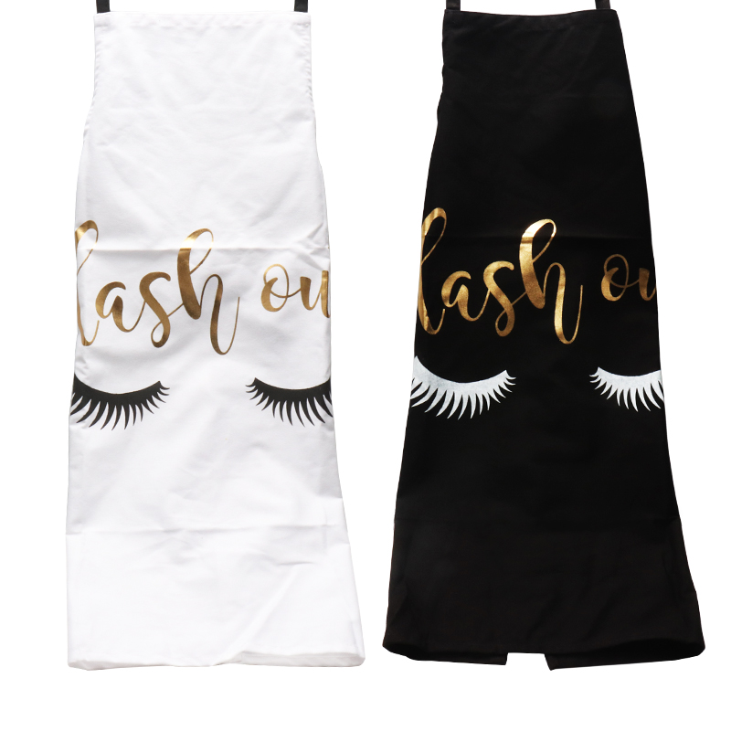 Women Kitchen Accessories - Eyelash Apron Adult Home Cooking Baking