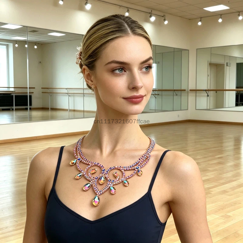 Belly Dance Sparkle Necklace C - Women Accessories In Egypt ulasan dan harga
