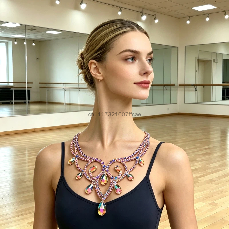 Belly Dance Sparkle Necklace C - Women Accessories In Egypt ulasan dan harga