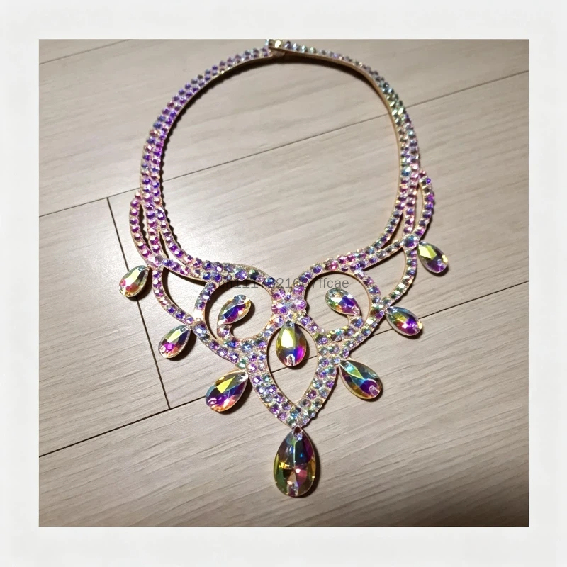 Belly Dance Sparkle Necklace C - Women Accessories In Egypt ulasan dan harga
