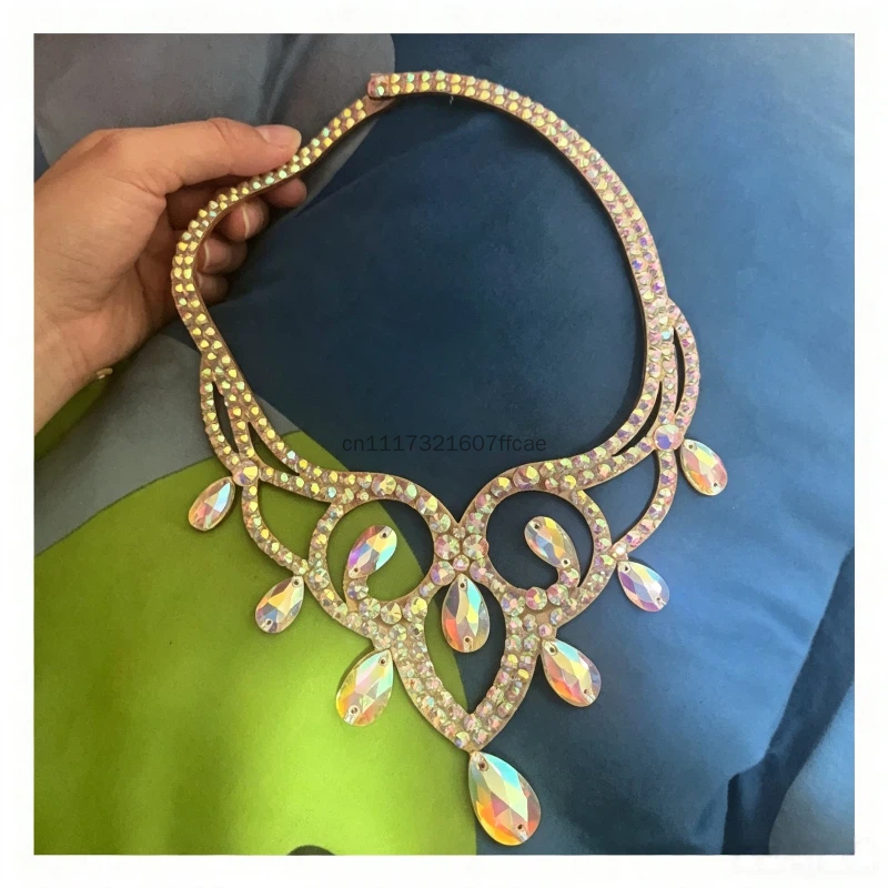 Belly Dance Sparkle Necklace C - Women Accessories In Egypt ulasan dan harga