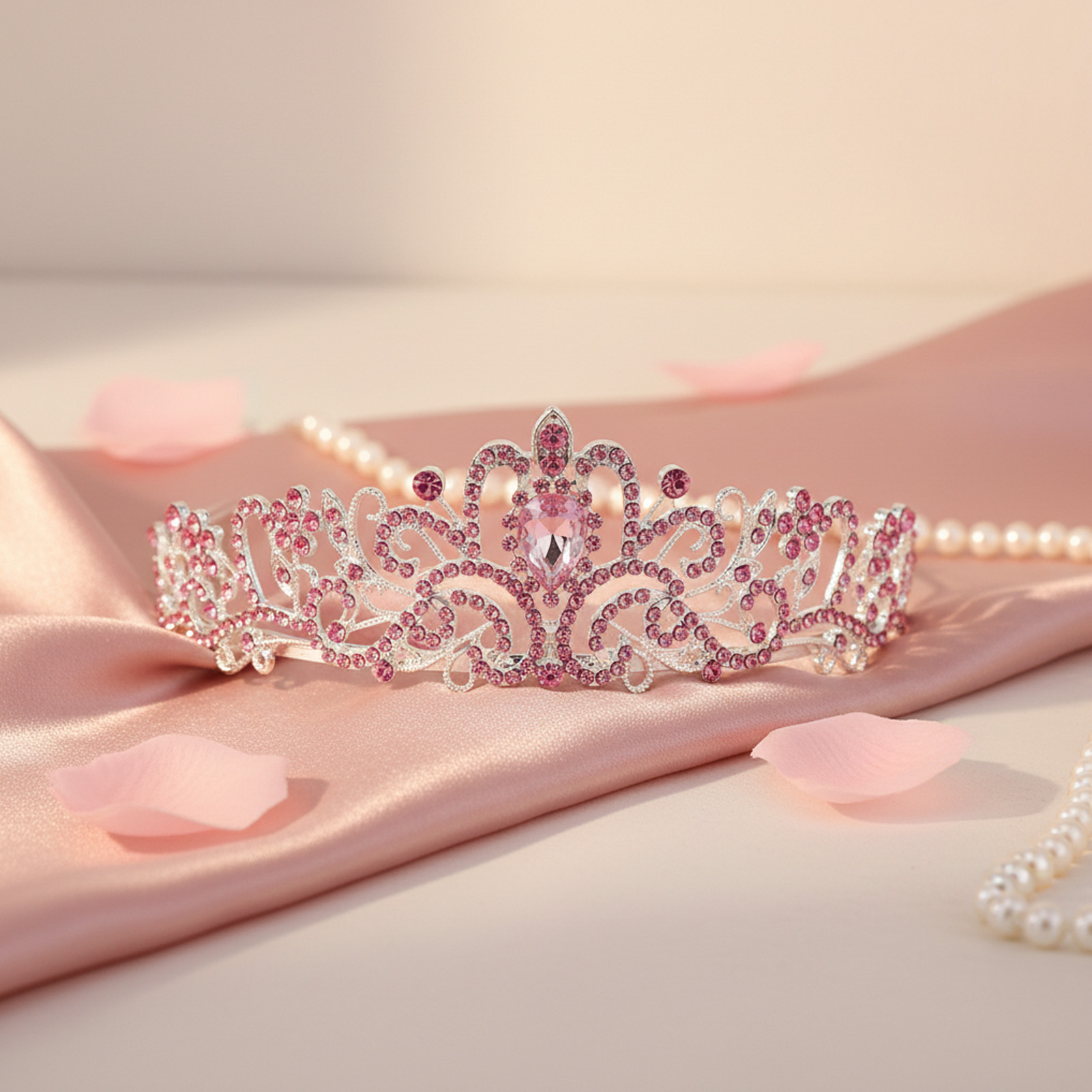 Elegant Bridal Crown Sparkly R - Women'S Accessories And Jewelry ulasan dan harga