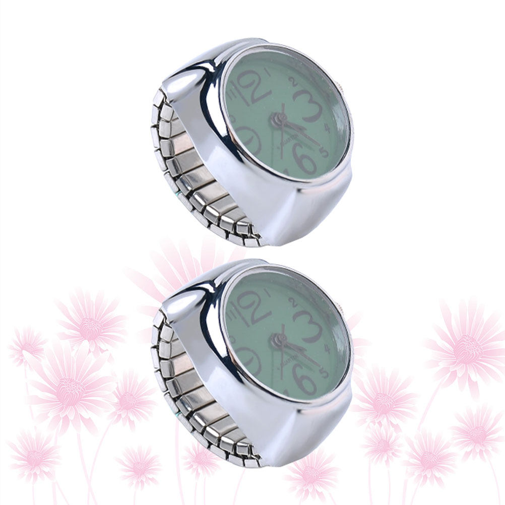 2Pcs Couples Ring Watches Styl - Women'S Accessories To Wear With Watch ulasan dan harga