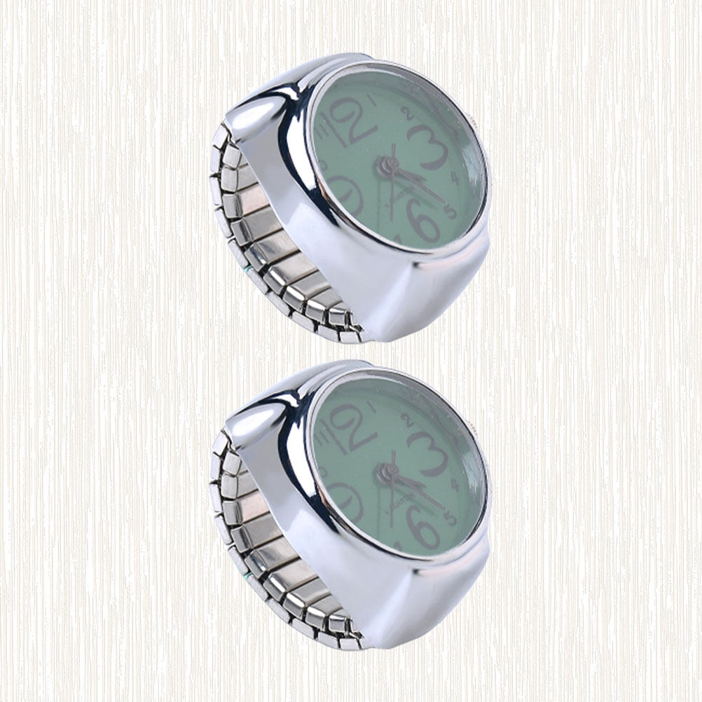 2Pcs Couples Ring Watches Styl - Women'S Accessories To Wear With Watch ulasan dan harga
