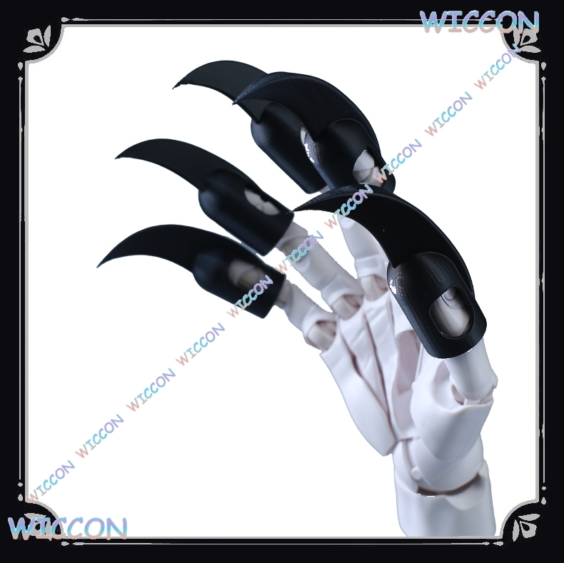 Animal Costume Fingernails Bla - Women Accessories Kit ulasan dan harga
