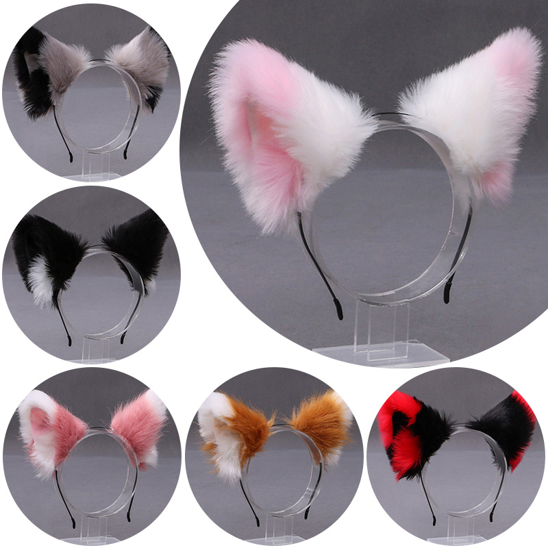 Fluffy Fox Cat Ear Plush Headb - Women'S Accessories List ulasan dan harga