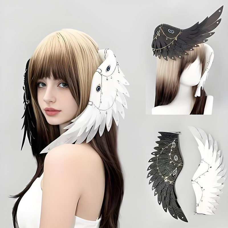 New Anime Girl Gothic Fallen A - Women'S Accessories New Look ulasan dan harga
