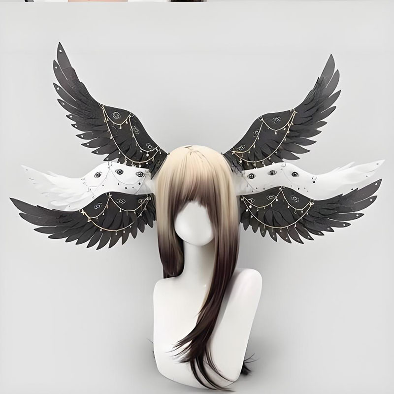 New Anime Girl Gothic Fallen A - Women'S Accessories New Look ulasan dan harga