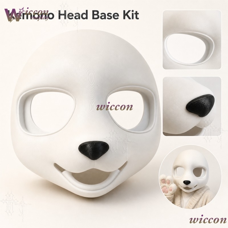 Kemono Head Base Kit Fursuit D - Women Accessories Kit ulasan dan harga