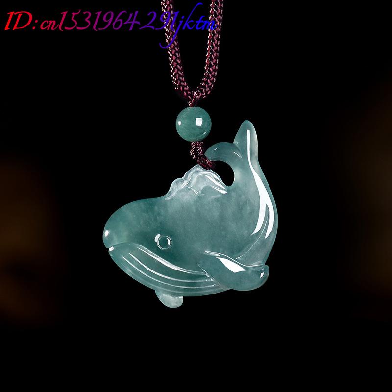 Natural Burmese Jadeite Whale  - Women'S Accessories And Jewelry ulasan dan harga