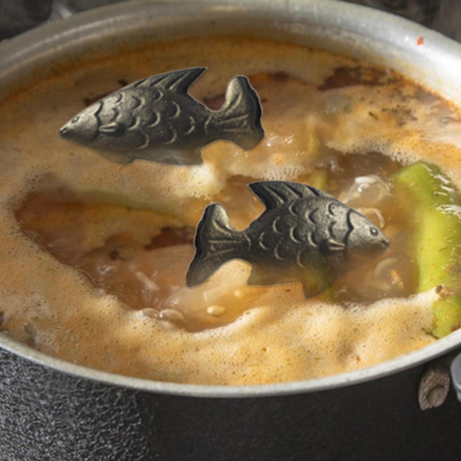 Iron Fish Cooking Tool Natural - Women Kitchen Accessories ulasan dan harga