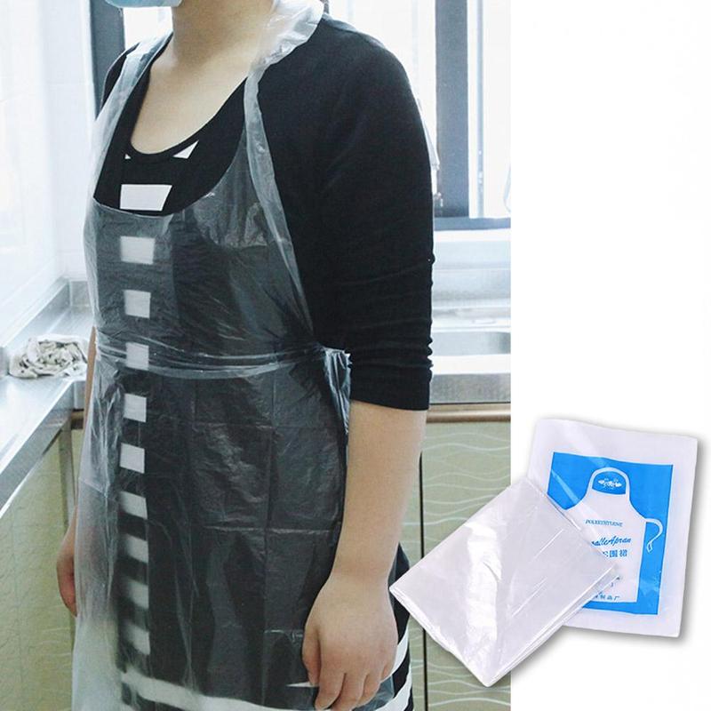 20PCS Disposable Kitchen Apron - Women Kitchen Accessories ulasan dan harga