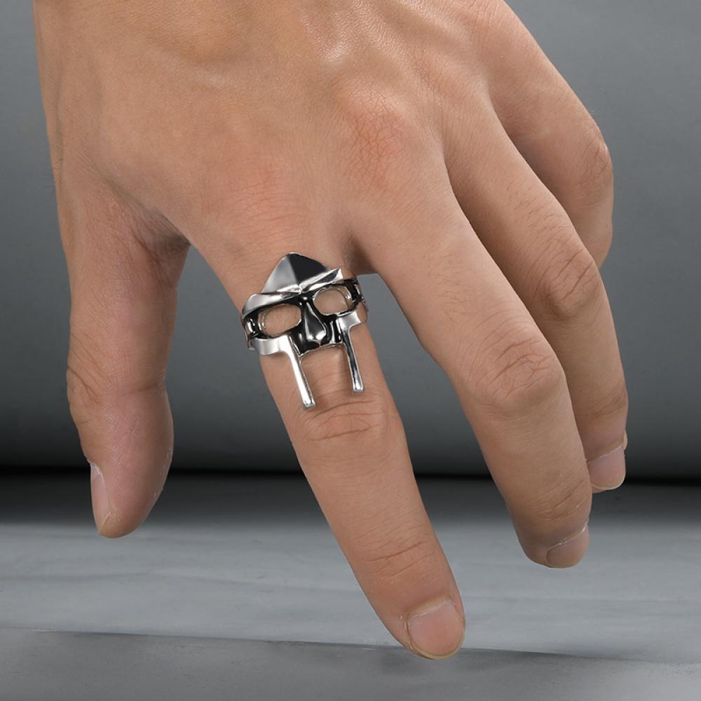 Goth Hip Hop Clasic Mf Doom Ri - Women Accessories In Egypt ulasan dan harga