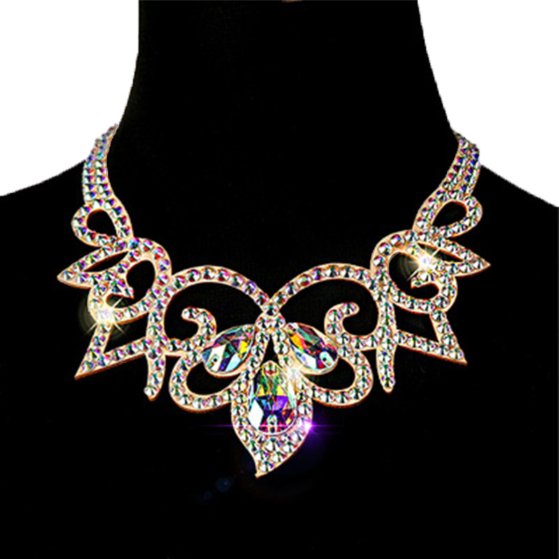 Belly Dance Sparkle Necklace C - Women Accessories In Egypt ulasan dan harga