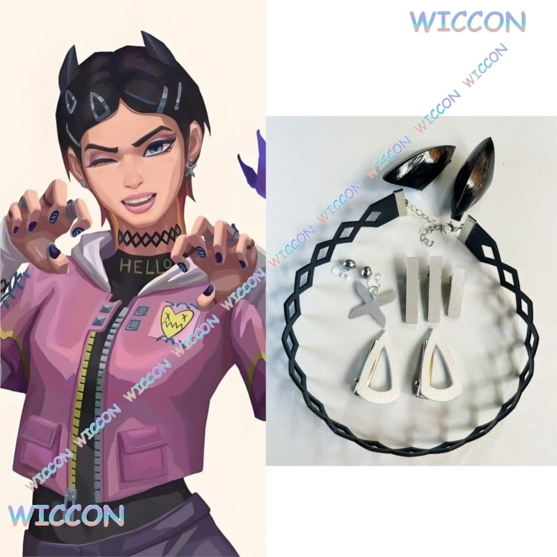 Valorant Clove  Clip Collar Bu - Women'S Accessories List ulasan dan harga