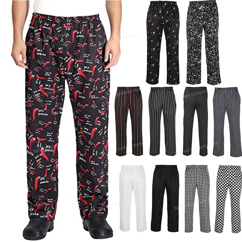 Chef Pants for Men Restaurant  - Women Kitchen Accessories ulasan dan harga